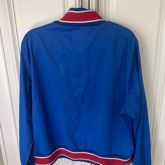SHEIN blue lightweight varsity jacket windbreaker size 3XL - Picture 2 of 13